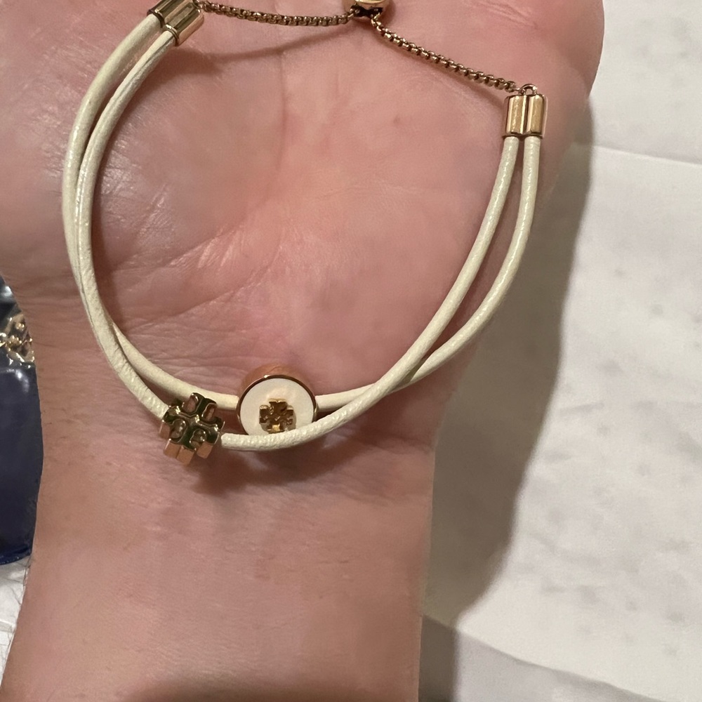 Tory Burch Kira Enamel Slider Bracelet